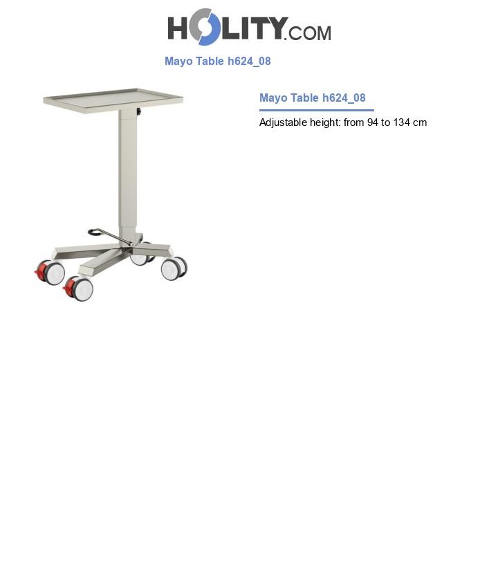 Mayo Table h624_08