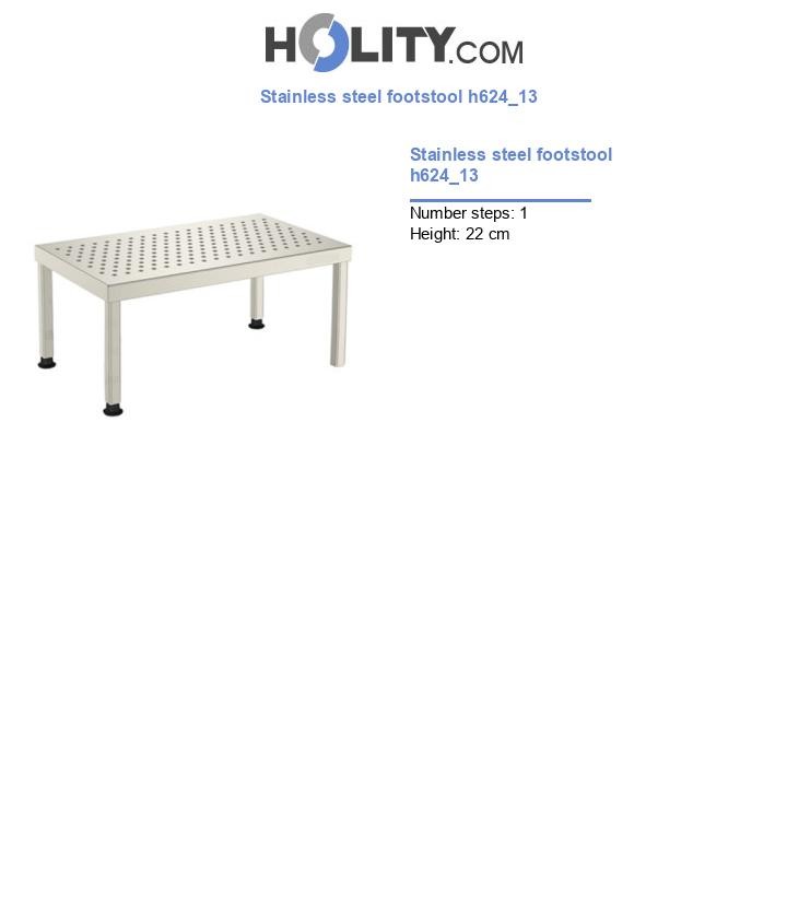 Stainless steel footstool h624_13