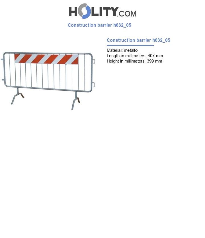 Construction barrier h632_05
