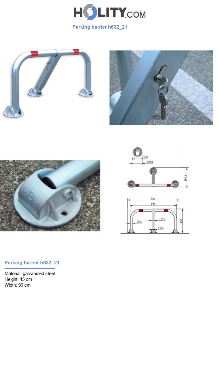 Parking barrier h632_21
