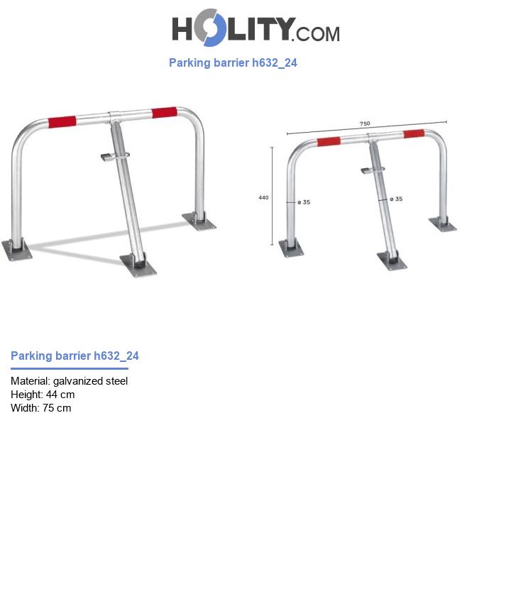 Parking barrier h632_24