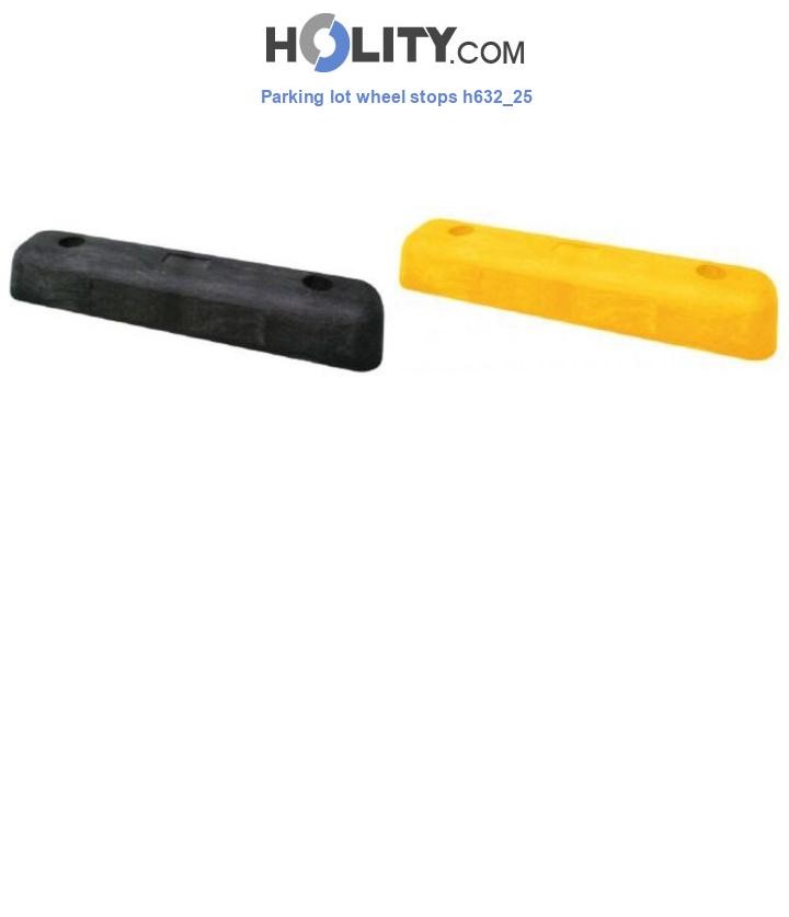 Parking lot wheel stops h632_25