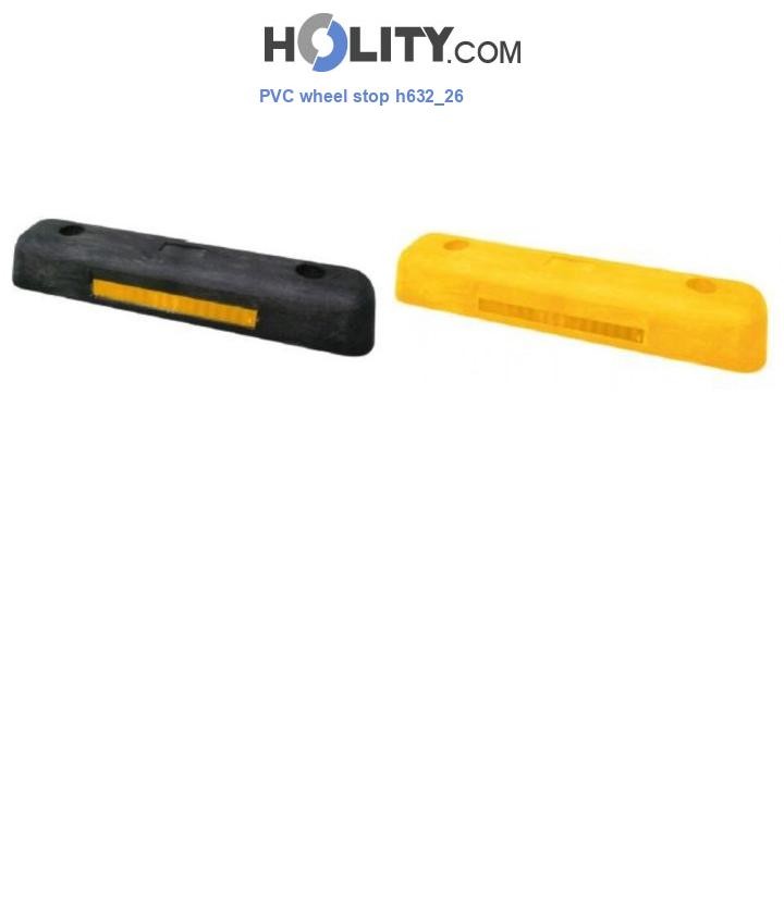 PVC wheel stop h632_26