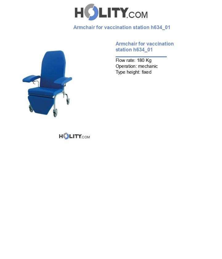 Armchair for vaccination station h634_01