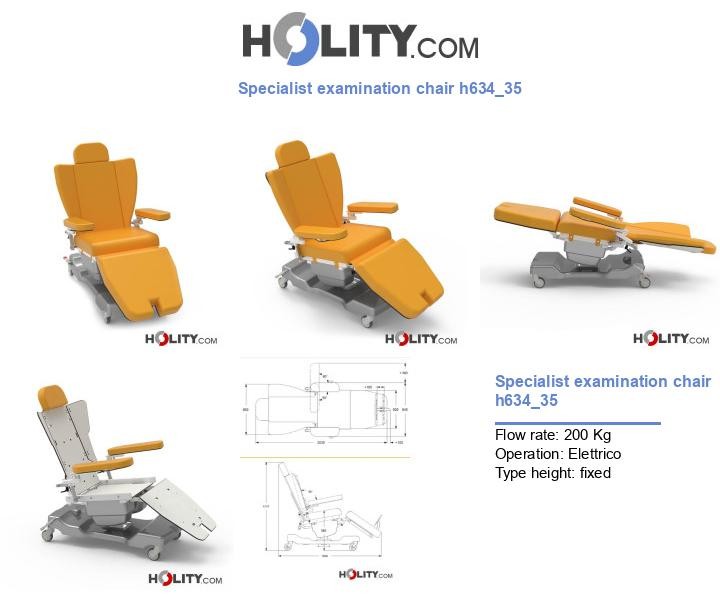Specialist examination chair h634_35
