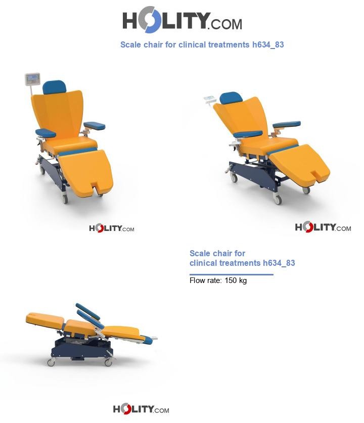 Scale chair for clinical treatments h634_83