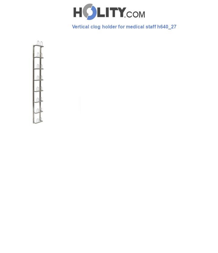 Vertical clog holder for medical staff h640_27