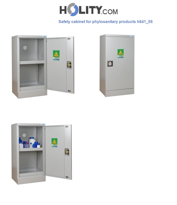 Safety cabinet for phytosanitary products h641_05