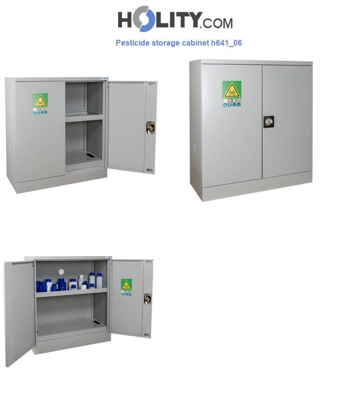 Pesticide storage cabinet h641_06