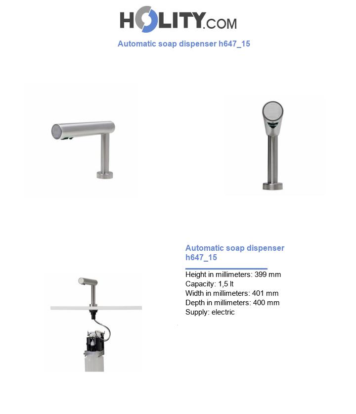 Automatic soap dispenser h647_15
