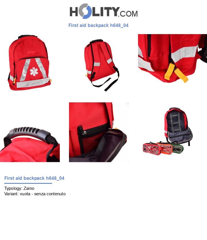 First aid backpack h648_04