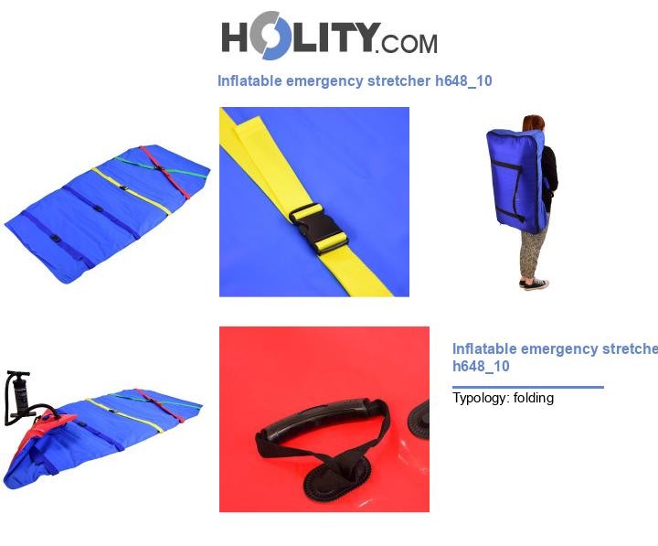Inflatable emergency stretcher h648_10