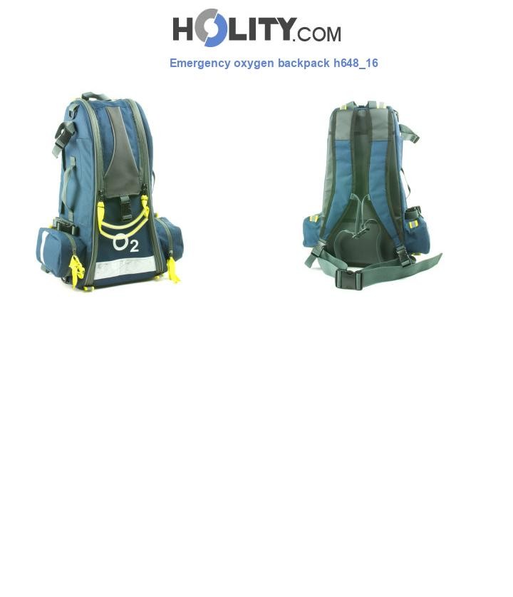 Emergency oxygen backpack h648_16
