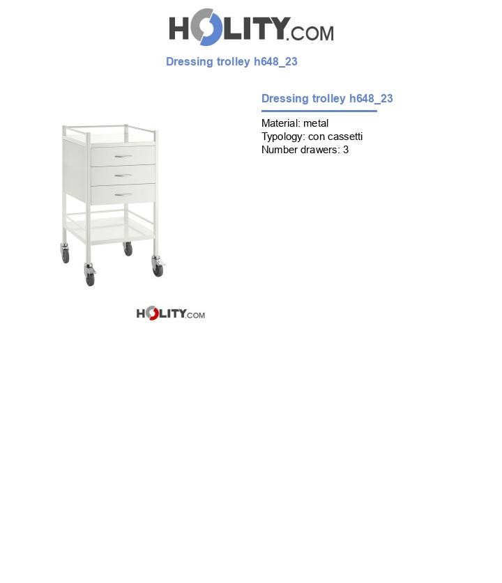 Dressing trolley h648_23