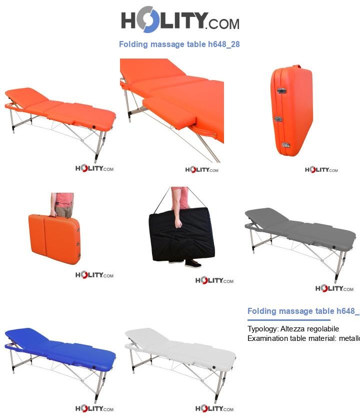 Folding massage table h648_28