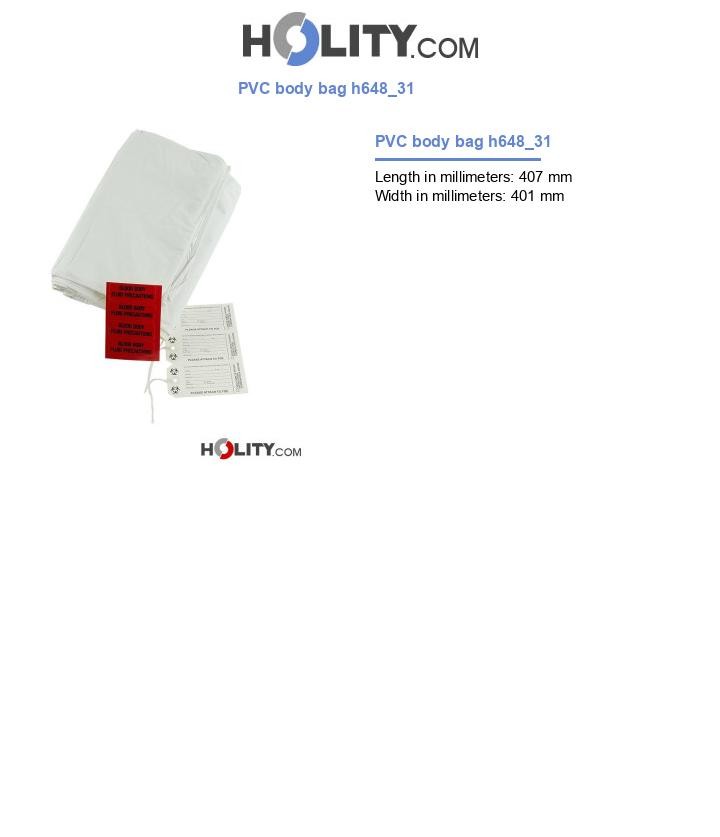 PVC body bag h648_31