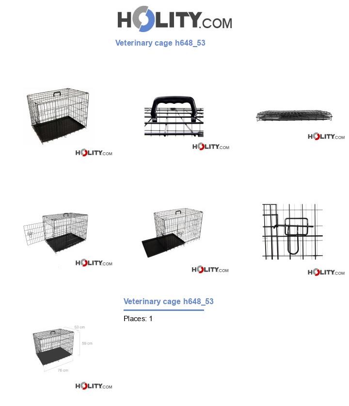 Veterinary cage h648_53