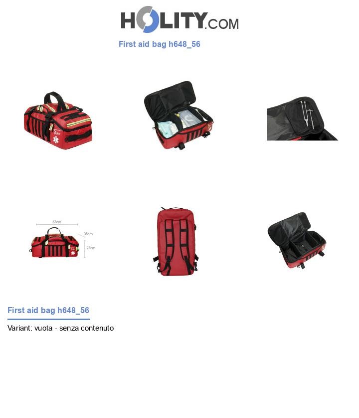 First aid bag h648_56