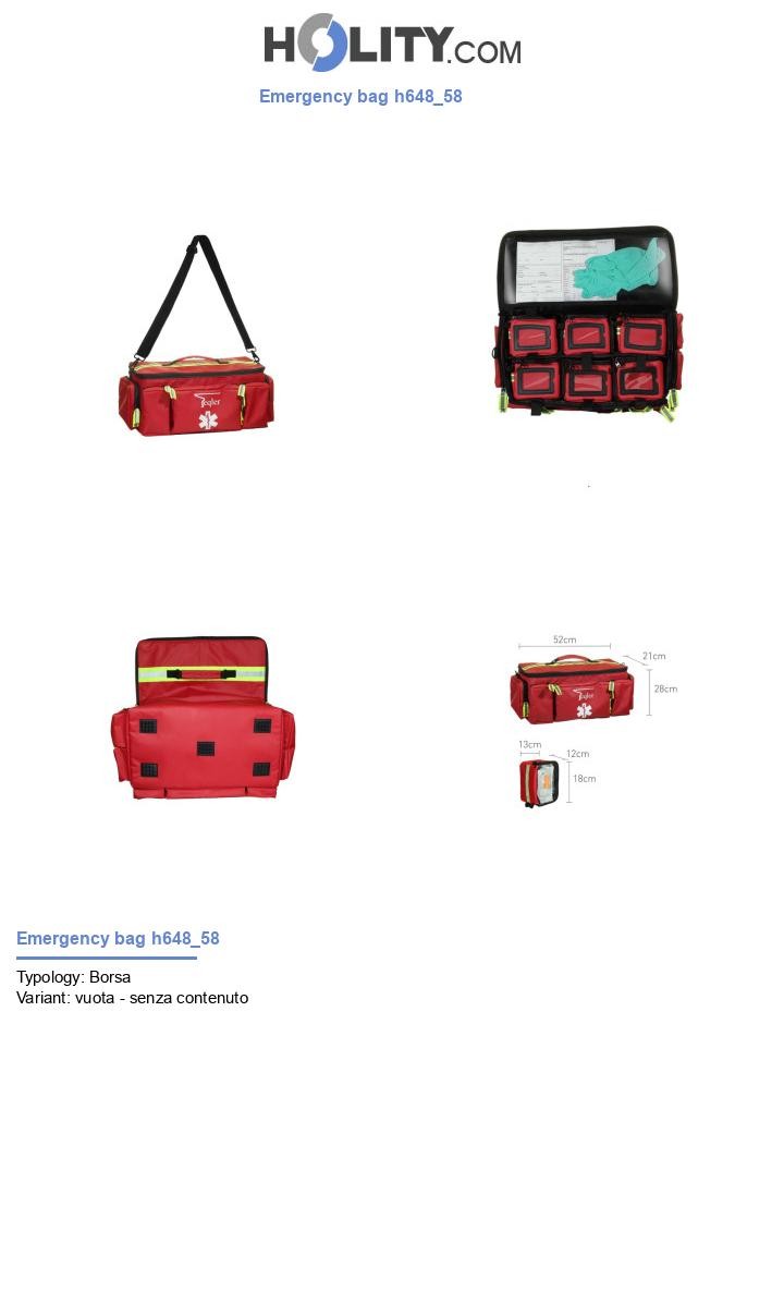 Emergency bag h648_58