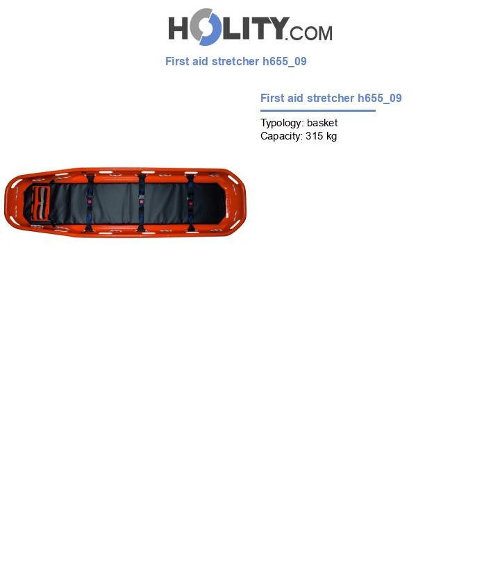 First aid stretcher h655_09
