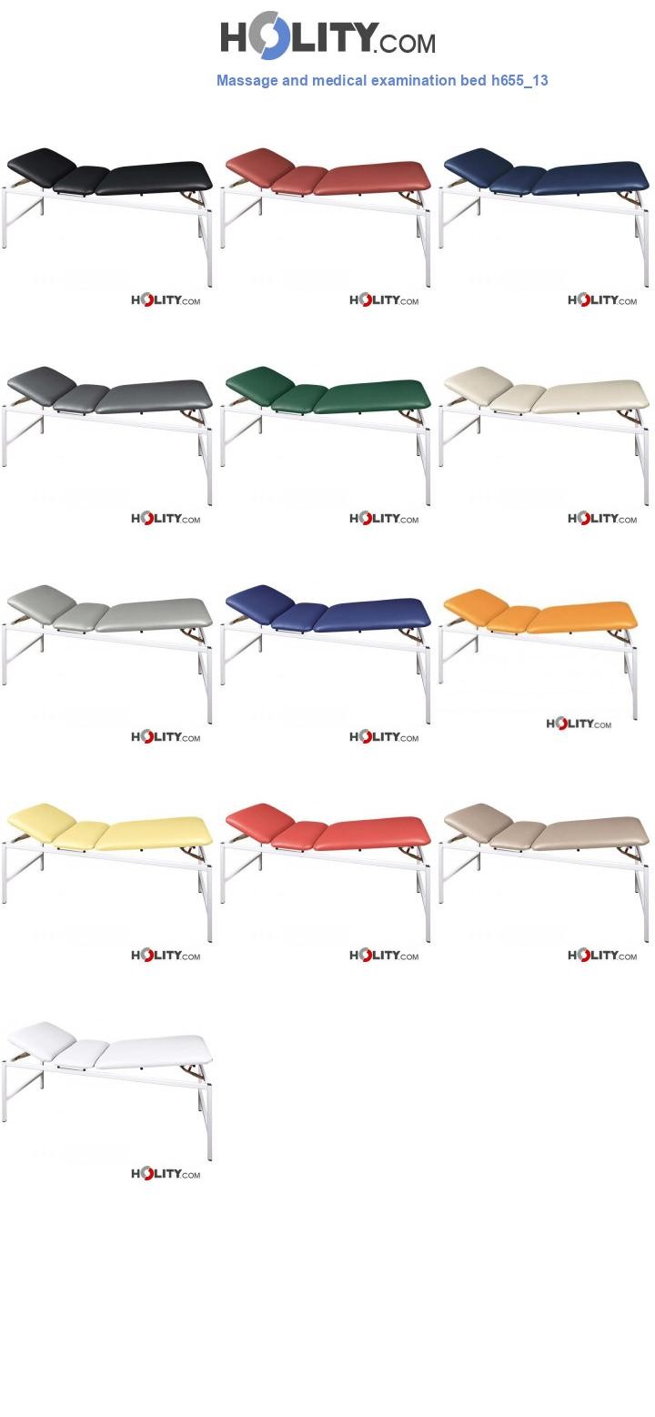Massage and medical examination bed h655_13