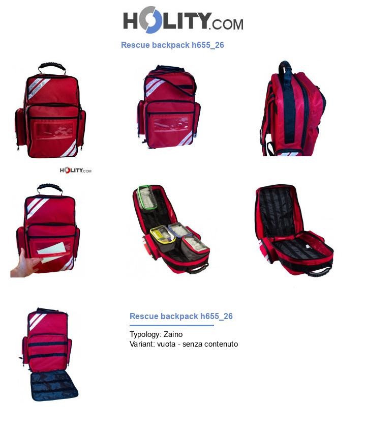 Rescue backpack h655_26
