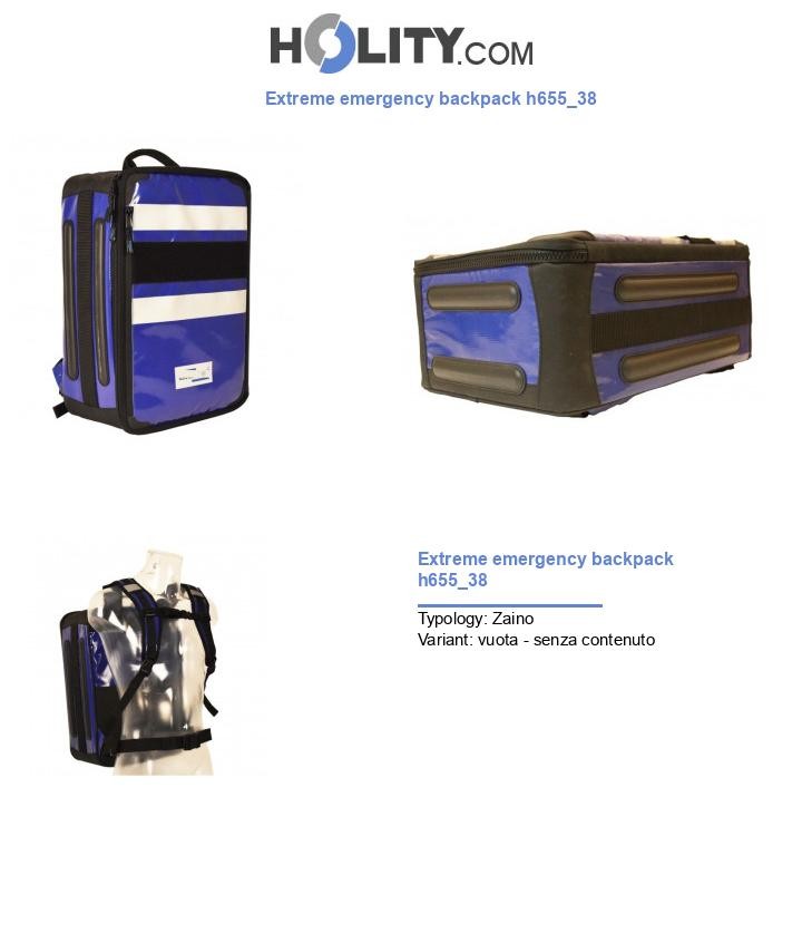 Extreme emergency backpack h655_38