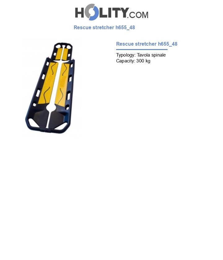 Rescue stretcher h655_48