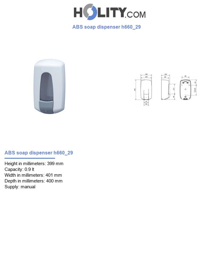 ABS soap dispenser h660_29