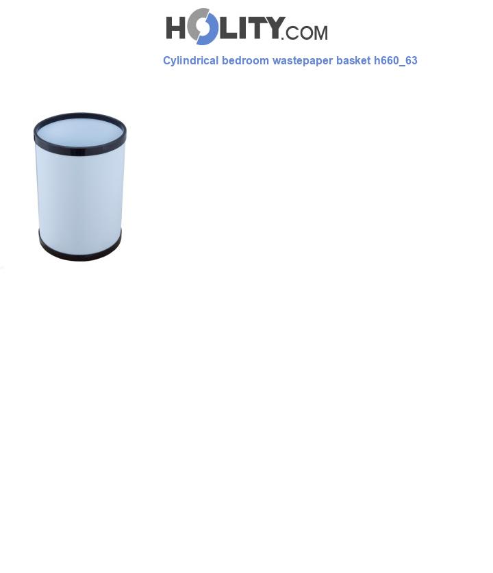 Cylindrical bedroom wastepaper basket h660_63