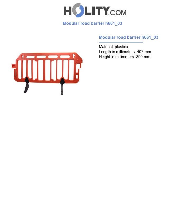Modular road barrier h661_03