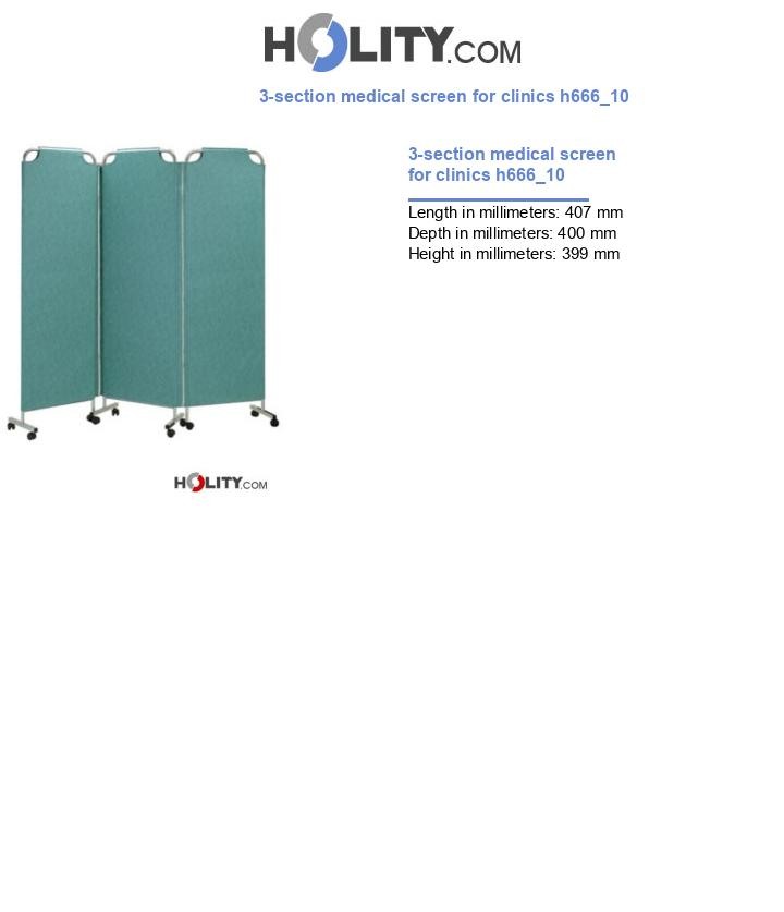 3-section medical screen for clinics h666_10