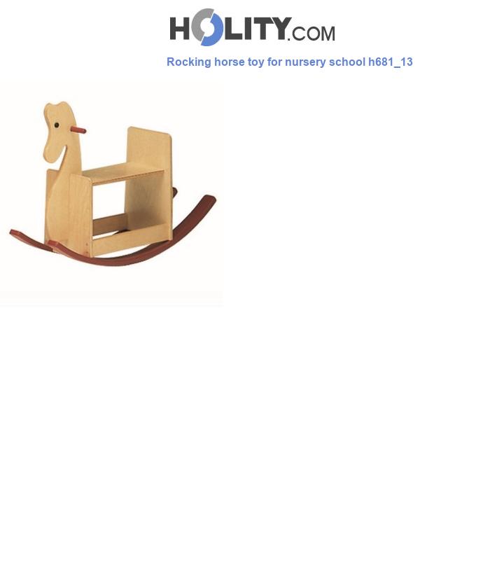 Rocking horse toy for nursery school h681_13