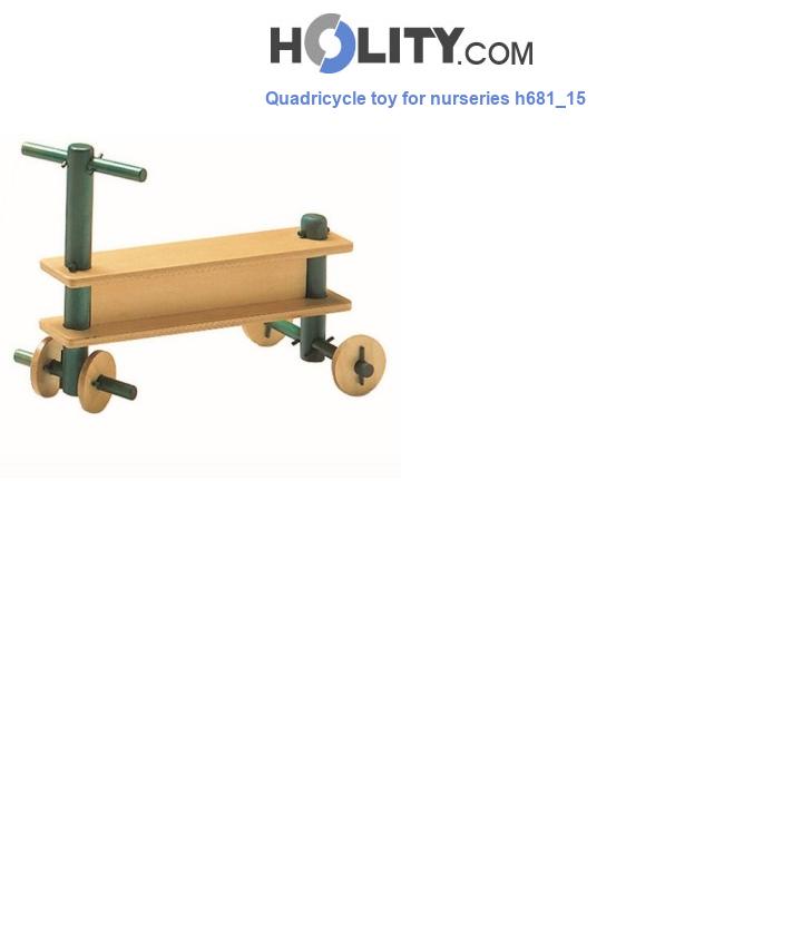 Quadricycle toy for nurseries h681_15