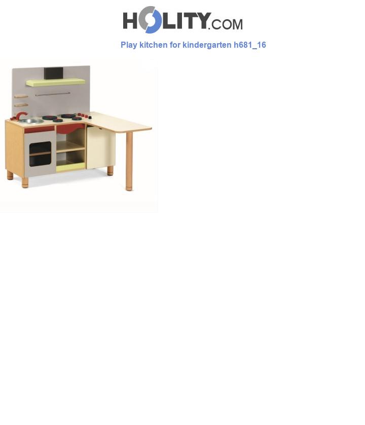 Play kitchen for kindergarten h681_16