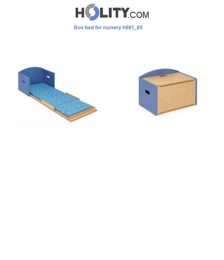 Box bed for nursery h681_65