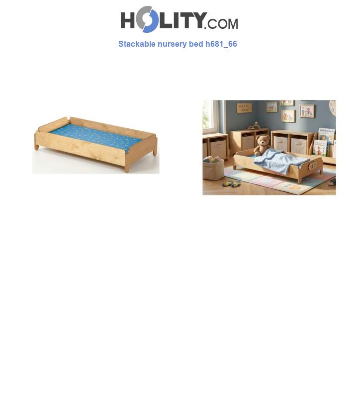 Stackable nursery bed h681_66