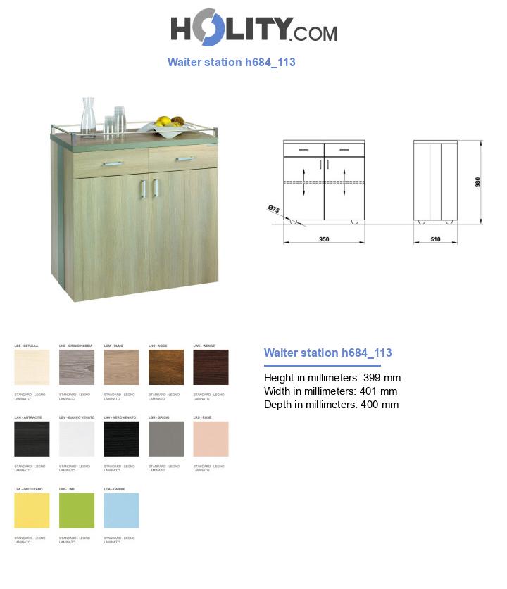 Waiter station h684_113