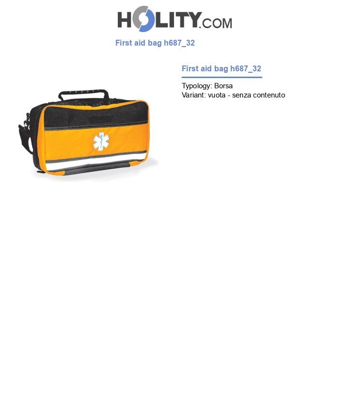 First aid bag h687_32