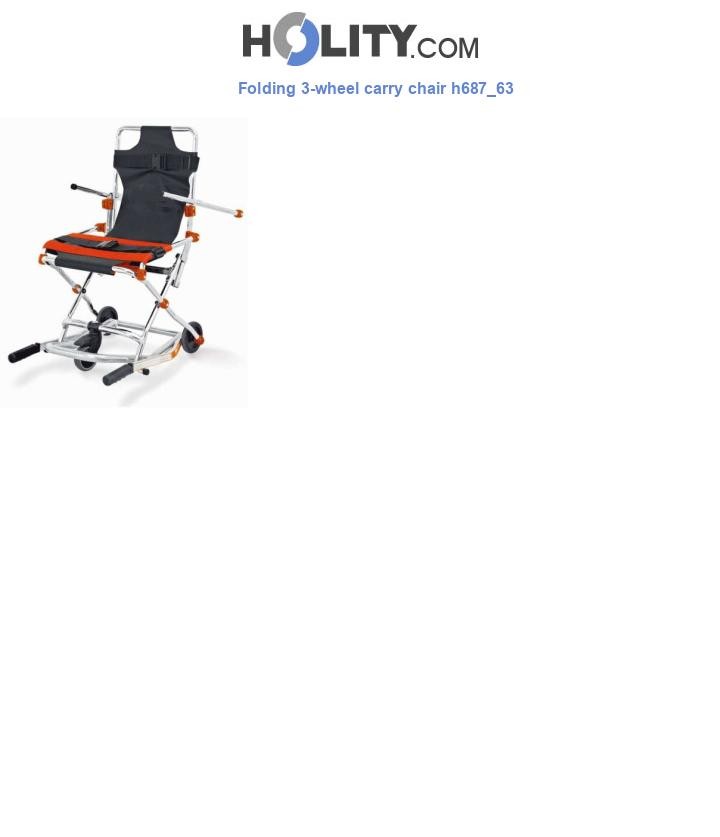Folding 3-wheel carry chair h687_63