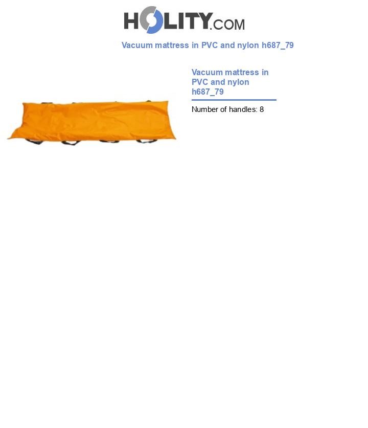 Vacuum mattress in PVC and nylon h687_79
