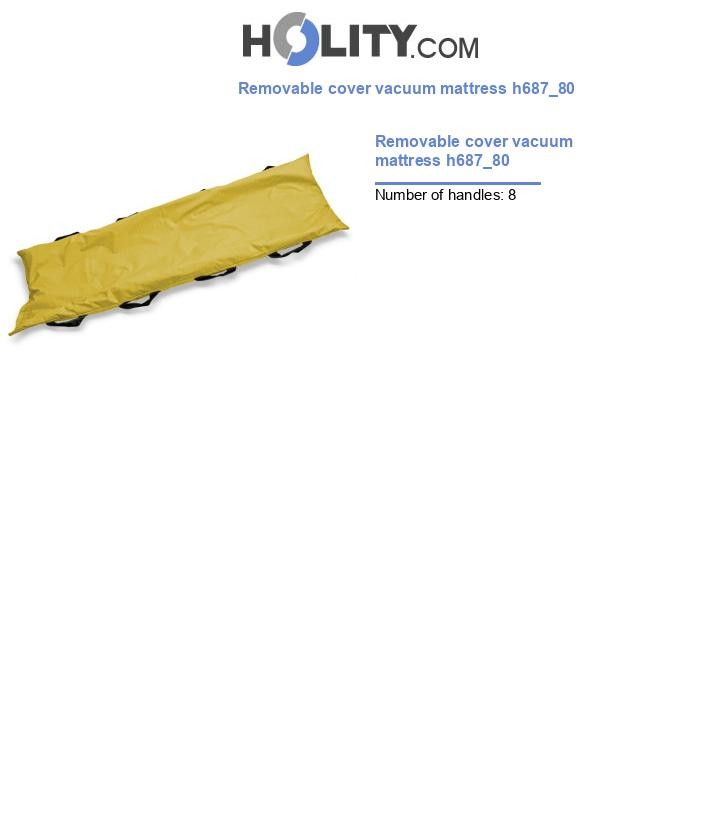 Removable cover vacuum mattress h687_80