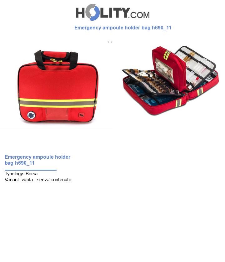 Emergency ampoule holder bag h690_11