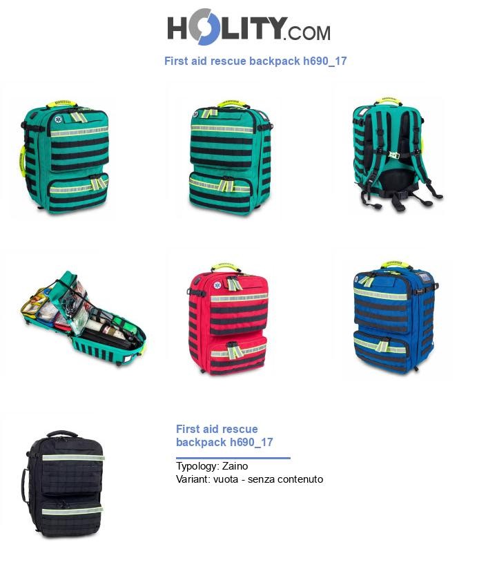 First aid rescue backpack h690_17
