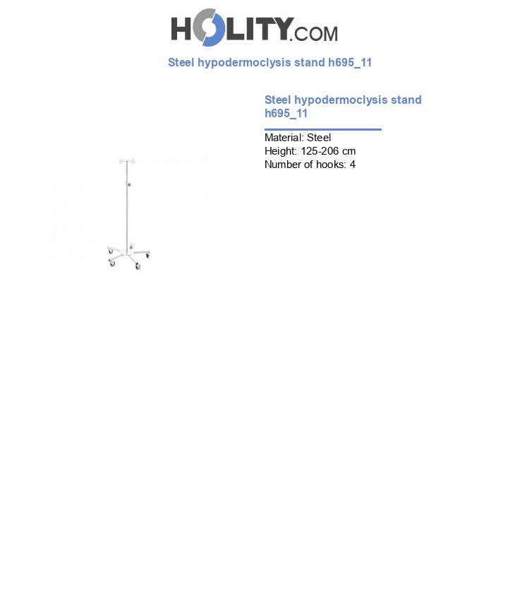 Steel hypodermoclysis stand h695_11