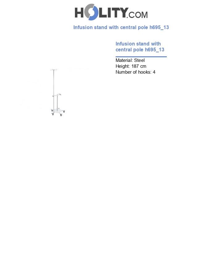 Infusion stand with central pole h695_13