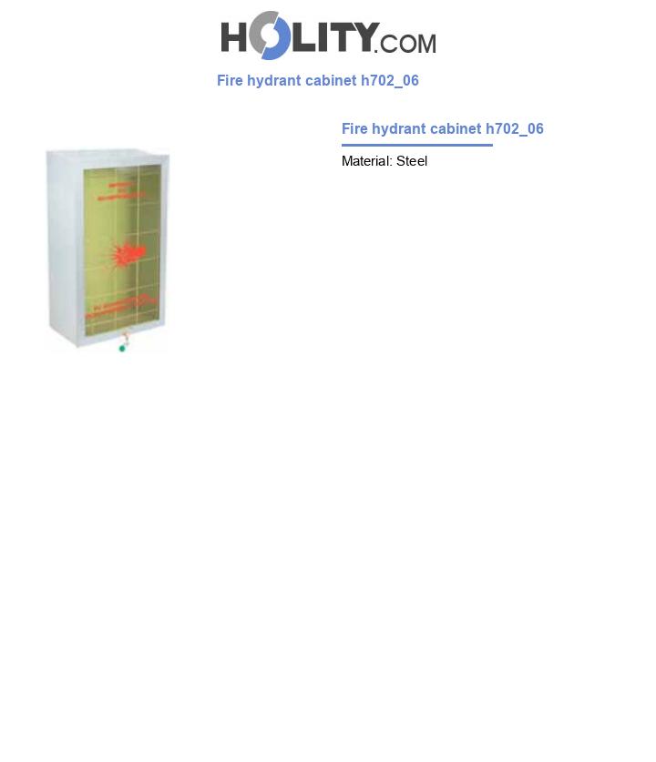 Fire hydrant cabinet h702_06