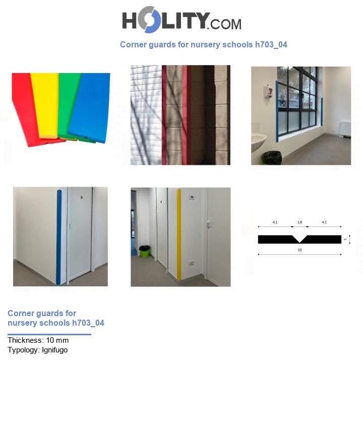 Corner guards for nursery schools h703_04