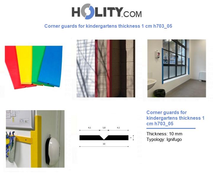 Corner guards for kindergartens thickness 1 cm h703_05