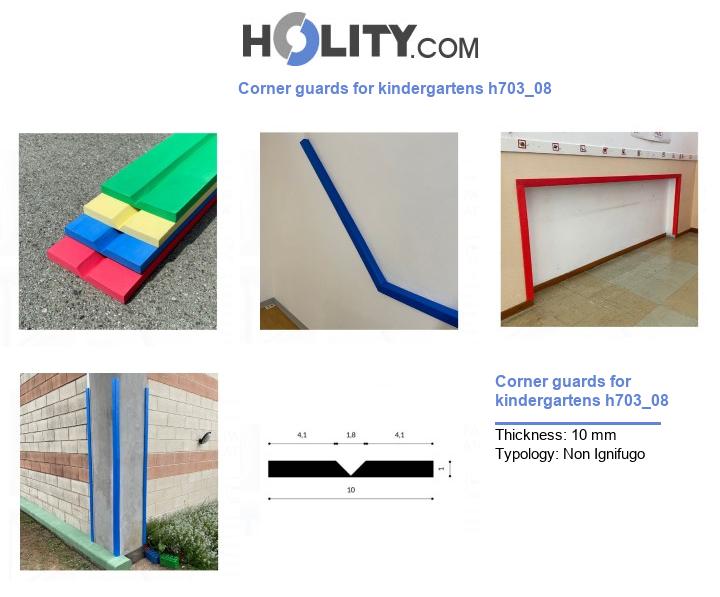 Corner guards for kindergartens h703_08